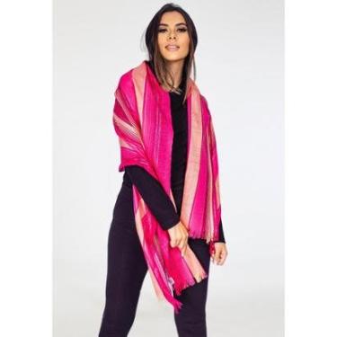 Imagem de Echarpe Lenço Feminino Panamá Colors Pink - Único-Feminino