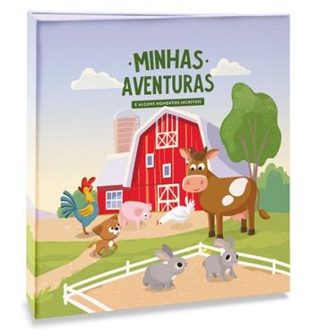 Imagem de Album 500 fotos 10x15 fazendinha infantil rebite - ical 187