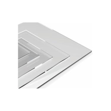 Imagem de Chapa De Acrilico Transparente Cristal 100 X 50 Cm 3mm