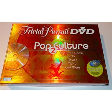 Imagem de Hasbro 2 to 6 Players. - Trivial Pursuit - DVD Pop Culture 2Nd Edition