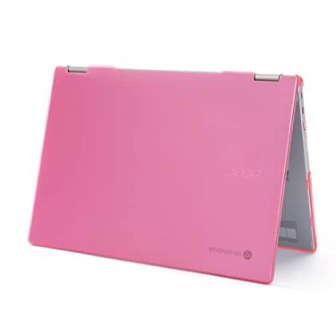 Imagem de mCover Capa compatível apenas com notebook conversível Acer Chromebook Spin 514 CP514-1H Series 2020 ~ 2022 (Não serve para outros modelos Acer) - Rosa