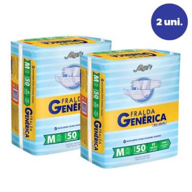 Imagem de Kit 2 Fraldas Geriátricas Unissex Super Absorção Segurance - Estilo Ca
