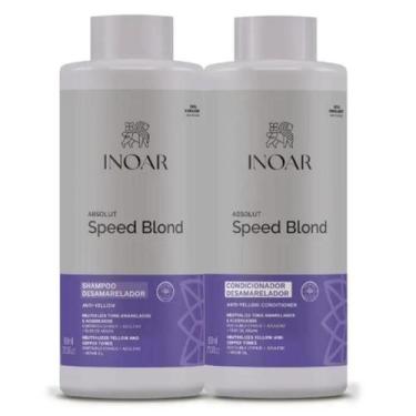 Imagem de Inoar Absolut Speed Blond Kit 2 Produtos 800ml