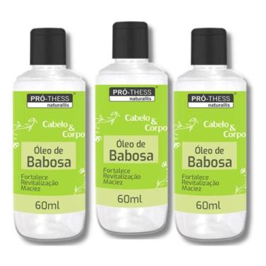 Imagem de Kit 3 Óleo de Babosa Hidratação Nutrição Cabelo e Corpo - Pró-Thess