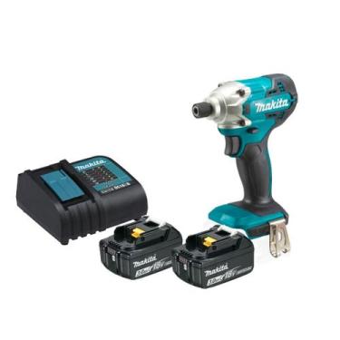 Imagem de Parafusadeira De Impacto 2 Baterias 18v 3ah Dtd156 Makita