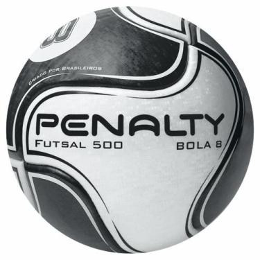 Imagem de Bola Futsal Futebol Penalty Original Profissional, Unissex, Preto, 400