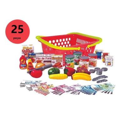 Imagem de Brinquedos Para Escolas Meu Mercadinho Com Frutas E Comidas - Big Star