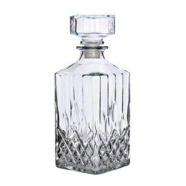 Imagem de Garrafa Licoreira de Vidro Cristal Diamonds de 1L - Wincy Casa