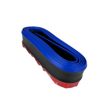 Imagem de Front Lip veicular univerlsal Azul Flexível PVC Estilo BR