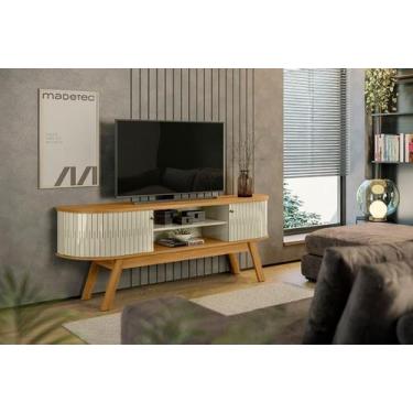 Imagem de Rack Valência Para TV até 75 Polegadas - Cumaru / Opala - Madetec