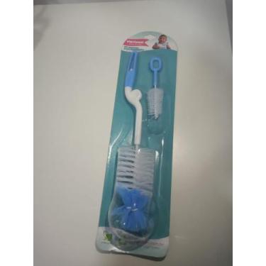 Imagem de Kit Escova para Mamadeira Azul Siprianni