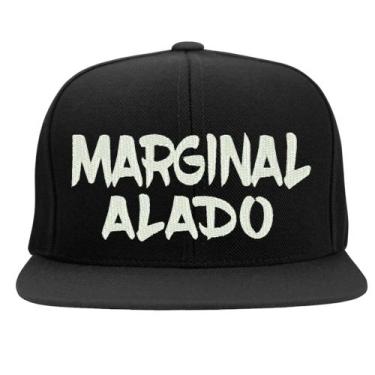 Imagem de Boné Bordado - Marginal Alado Skate Thug Rap Hip Hop Trap - HIPERCAP
