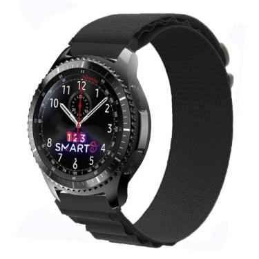 Imagem de Pulseira de Nylon com Presilha para Gear S3 Classic Frontier e Galaxy 