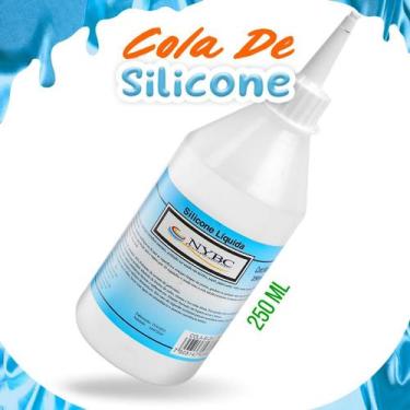 Imagem de Cola De Silicone Líquida Transparente 250ml - Nybc