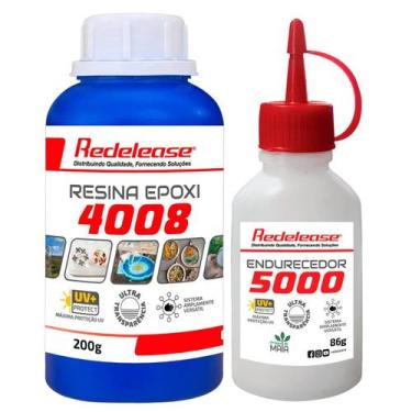 Imagem de Resina Epoxi 4008 Baixa Viscosidade ULTRA TRANSPARENTE e Proteção UV C