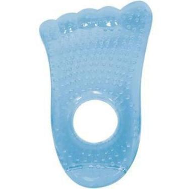 Imagem de Mordedor Bebê Pezinho Água Azul Buba - Buba toys