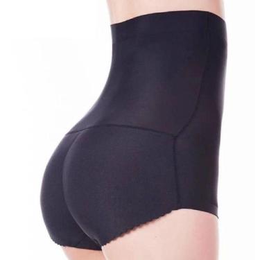 Imagem de Calcinha Modeladora Com Enchimento Anatômico Aumenta Bumbum R16 - Faná