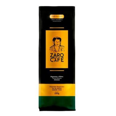Imagem de Café Moído Torra Escura Intenso Zaro Café 250g