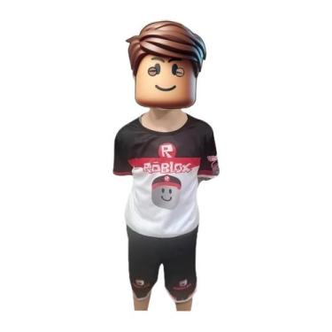 Imagem de Fantasia  InfantilRoblox Game Com  2 MascaraS Infantil - SGB MODAS, M 