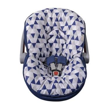 Imagem de Capa de Bebê Conforto 100% Algodão Menino e Menina (Várias Cores) - Lu