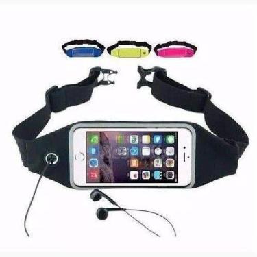 Imagem de Pochete Slim Para Celular Bike Corrida Preta - BC BORA COLEGA SHOP