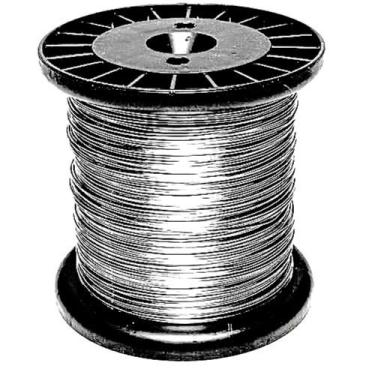 Imagem de 26 Mt Linha/arame de aço inox 304 polido brilhante mole 2,50 Mm  1 Kg 