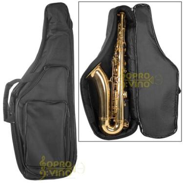 Imagem de Capa Sax Tenor Extra Luxo Protecton Bags Preto
