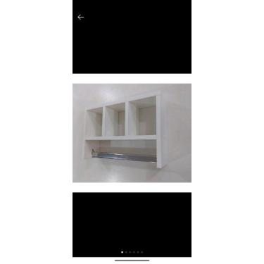 Imagem de Nicho Organizador Ajustável De Mesa Livros Home office Escritório - 10