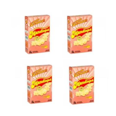 Imagem de Mandiopã kit c/4 Camarão 80 Gramas cada Mandiopan o Legitimo