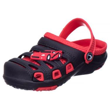 Imagem de Babuche infantil masculino  c001/010 - as164 - Botinho, 20, Preto, Red