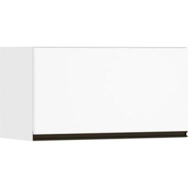 Imagem de Armário Perola Basculante 70 Cm 1 Porta Luciane Branco Polar - LUCIANE