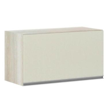 Imagem de Armário Basculante 70cm 1 Porta Lis Legno Crema C/Kashmir - LUCIANE MÓ