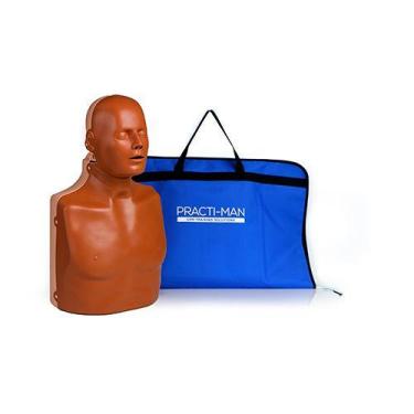 Imagem de Manequim RCP para treinamento avançado - Practi-Man com bolsa - pele e