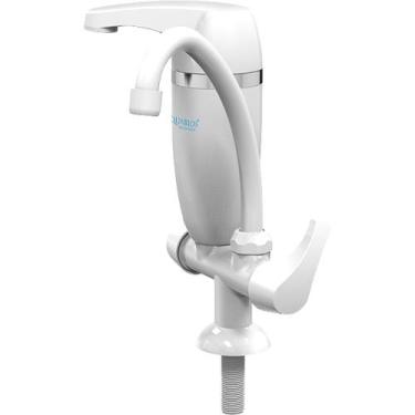 Imagem de Torneira Móvel com Filtro Bancada Acqua Premium Acquabios Branca, Bran