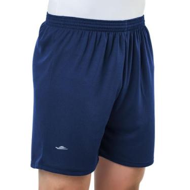 Imagem de Shorts Calção Masculino Futebol Elite Cordão Ajustável Poliéster, Mari