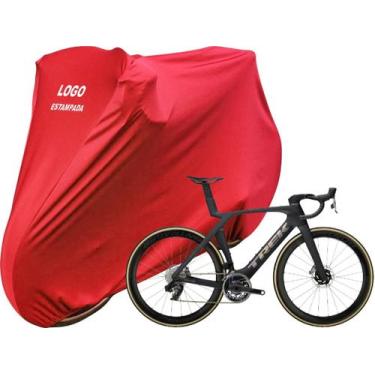 Imagem de Capa Bike Com Logo Trek Madone SLR 9 AXS 7ª Geração Speed - Mz, Vermel