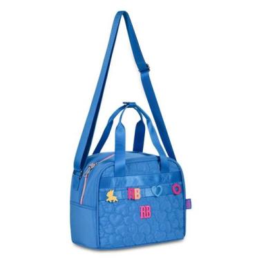 Imagem de Lancheira Térmica Juvenil Rebecca Bonbon Meninas Escolar, Azul