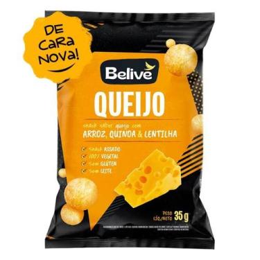 Imagem de Salgadinho de Arroz, Quinoa e Lentilha Belive Zero Glúten Zero Lactose