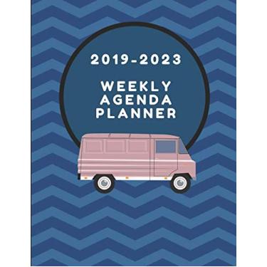 Imagem de 2019-2023 Weekly Agenda Planner: Five Year Diary For Living On The Road