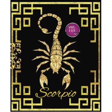 Imagem de Scorpio - Horoscope Composition Notebook: Notebook For Adults Teens | School Work | Journaling | Taking Notes | College Ruled | 140 Pages | 7.5 x 9.25 in