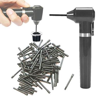 Imagem de Misturador de tinta de tatuagem, 100 peças de bastões de mistura, pigmento elétrico, maquiagem, sobrancelha, esmalte, misturador, cor, máquina, ferramenta, aquarela, tinta, agitador, misturador,