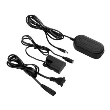 Imagem de 8,4 V3A AC Power LP-E6N Kit adaptador de energia de bateria falsa para Canon 5D2, 5D3, 5D4, 6D, 6D2, 60D, 7D, com cabo de alimentação
