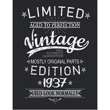 Imagem de 84th Birthday Limited 84 Years Edition 1937 Graphic Deko Vintage: PUZZLE BOOK - Funny retro birthday present, gift idea - A4 (8. 5x11) - 101 pages - ... sketch, planner, birthday, vintage, saying