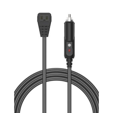 Imagem de Haiyistar Carregador de geladeira de carro de 12 V para AstroAI Alpicool Bodega Aspenora JoyTutus ICECO F40C4TMP Setpower F40C4TMP ARB 10910076 Refrigerador de geladeira e freezer DC cabo de