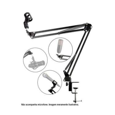 Imagem de Suporte Articulado Profissional De Microfone - Knup