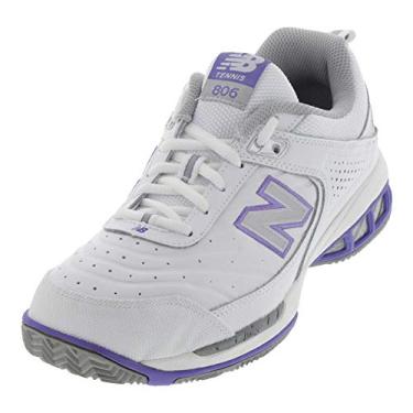 Imagem de New Balance Tênis feminino 806 V1, Branco, 12 Wide