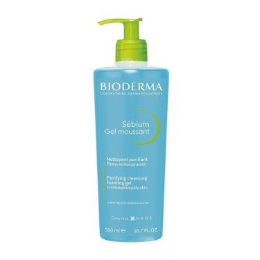 Imagem de Bioderma Sébium Gel Moussant de Limpeza Antioleosidade de Alta Tolerância 500ml