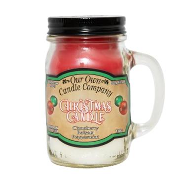 Imagem de Our Own Candle Company Christmas Triple - Vela de frasco de conserva perfumada de 368 g com bálsamo de Natal triplo