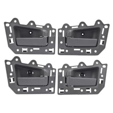 Imagem de 4 PCS Interior do Carro Inside As Portas Punheta Traseira Traseira Esquerda Esquerda Greia Confortável 1JV461J3AA Manças de Porta Interna para Carros (Sem metal e parafusos)