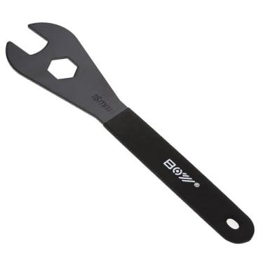 Imagem de XIAOCUNCN Chave inglesa de bicicleta, conjunto de chave de cone de bicicleta, multifuncional durável, aço carbono, (13, 14, 15, 16, 17, 18, 19 mm) Removedor de instalação de porca do eixo do cubo da